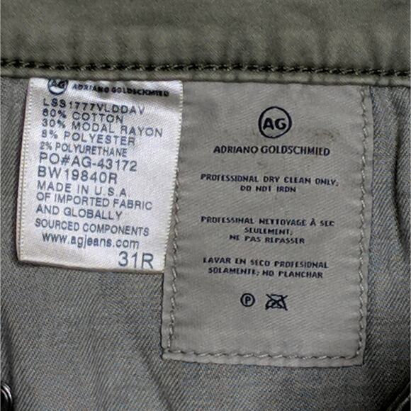 AG Farrah Skinny Ankle Leatherette - Sz 31R - NWT - Picture 11 of 14